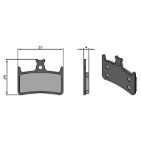 Brenta Ciclo E4/rx4 Hope Sinterbremseklosser Brenta Ciclo E4/rx4 Hope Sinterbremseklosser