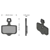 Brenta Ciclo Elixir 9/7/cr/xx/t/tl Avid/sram Sinterbremseklosser Brenta Ciclo Elixir 9/7/cr/xx/t/tl Avid/sram Sinterbremseklosser