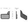 Brenta Ciclo Hrd/etap/ultimate/tlm Sram Sinterbremseklosser, Black / silver, One Size