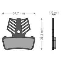 Brenta Ciclo Light Tech Xo-elixir Trail/rsc/r/t Avid/sram Skivebremseklosser