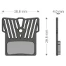 Brenta Ciclo Light Tech Xtr/k-force/mcx1 Shimano/fsa/rever Skivebremseklosser, Black / silver, One Size