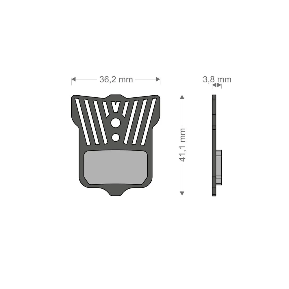 Brenta Ciclo Lightech Elixir 9/7/cr/xx/x0/t/tl Avid/sram Skivebremseklosser, Black, One Size Brenta Ciclo Lightech Elixir 9/7/cr/xx/x0/t/tl Avid/sram Skivebremseklosser, Black, One Size