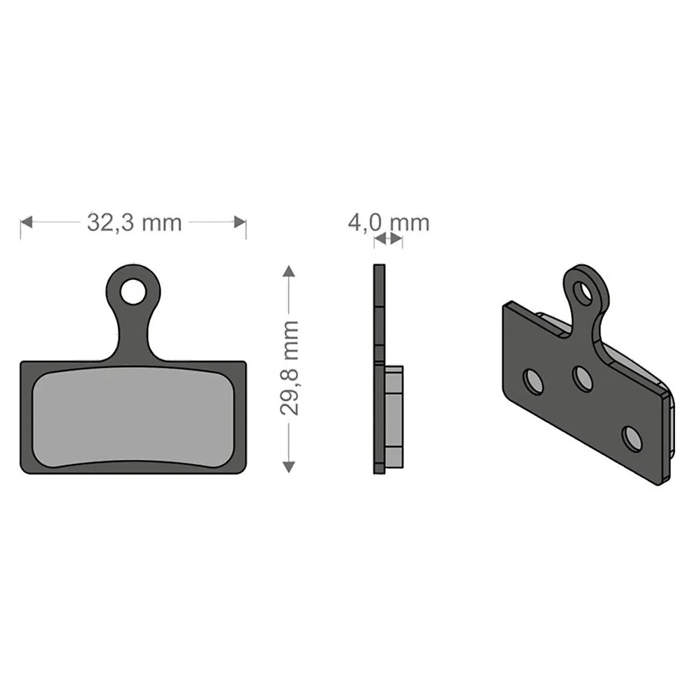 Brenta Ciclo Xtr/k-force/mcx1 Shimano/fsa/rever Sinterbremseklosser, Black / silver, One Size Brenta Ciclo Xtr/k-force/mcx1 Shimano/fsa/rever Sinterbremseklosser, Black / silver, One Size