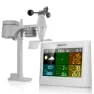 Bresser 7002550gye000 Værstasjon, White, One Size, EU Plug 220V