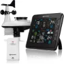 Bresser 7in1 Wifi With Light Intensity And Uv Measurement Function Wsx3001 Cm3lc2 Værstasjon, Black, One Size, EU Plug 220V