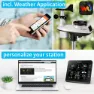 Bresser 7in1 Wifi With Light Intensity And Uv Measurement Function Wsx3001 Cm3lc2 Værstasjon, Black, One Size, EU Plug 220V