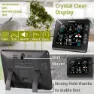 Bresser 7in1 Wifi With Light Intensity And Uv Measurement Function Wsx3001 Cm3lc2 Værstasjon, Black, One Size, EU Plug 220V