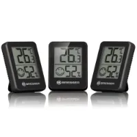 Bresser Climatemp Termometer Og Hygrometer 3 Enheter