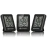 Bresser Climatemp Termometer Og Hygrometer 3 Enheter, Black, One Size
