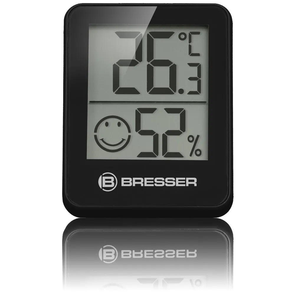 Bresser Climatemp Termometer Og Hygrometer 3 Enheter, Black, One Size Bresser Climatemp Termometer Og Hygrometer 3 Enheter, Black, One Size
