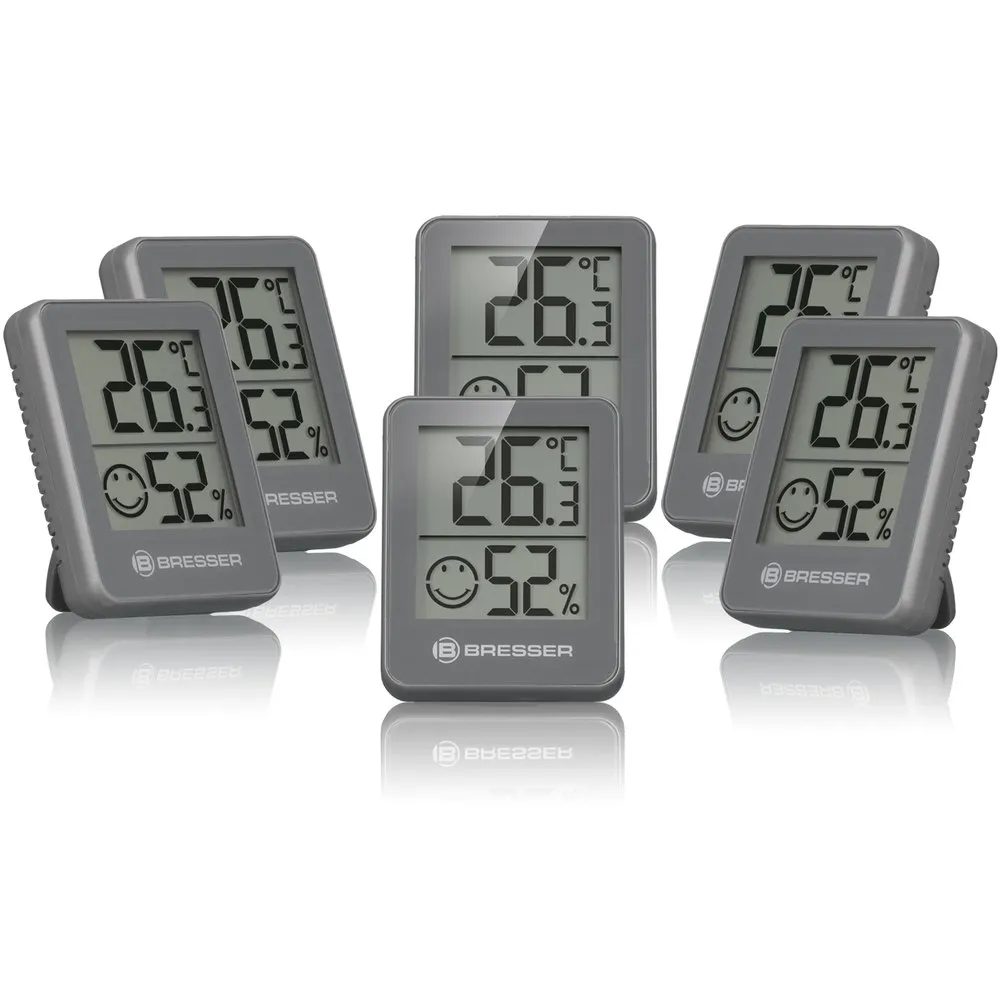 Bresser Climatrend Hygro Set Indicator Thermo Hygrometer 6 Enheter Bresser Climatrend Hygro Set Indicator Thermo Hygrometer 6 Enheter