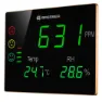 Bresser Co2-måler Smilende Trafikklys Ekstra Stor Led-skjerm, Black / white, One Size