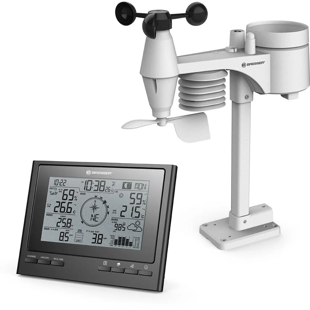 Bresser Meteo 7 In 1 Climatescout Rc Værstasjon Bresser Meteo 7 In 1 Climatescout Rc Værstasjon
