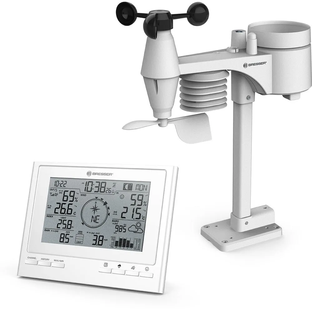 Bresser Meteo 7 In 1 Climatescout Rc Værstasjon Bresser Meteo 7 In 1 Climatescout Rc Værstasjon