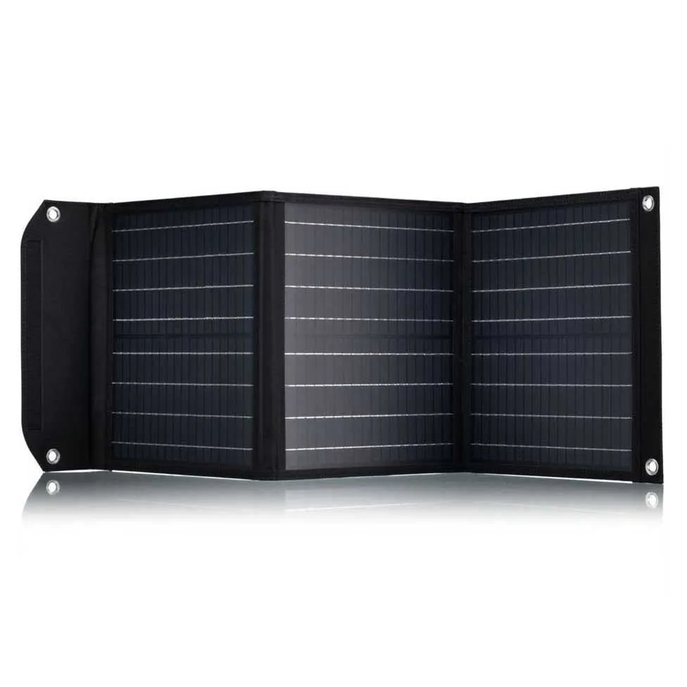 Bresser Mobil Solcellelader 40 Med Usb Dc-utgang, Black, One Size Bresser Mobil Solcellelader 40 Med Usb Dc-utgang, Black, One Size