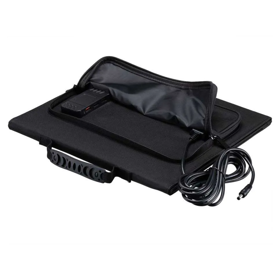 Bresser Mobil Solcellelader 40 Med Usb Dc-utgang, Black, One Size Bresser Mobil Solcellelader 40 Med Usb Dc-utgang, Black, One Size