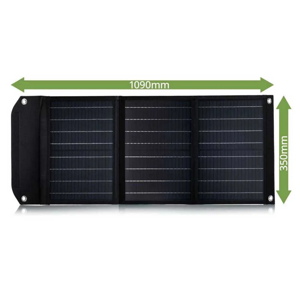 Bresser Mobil Solcellelader 40 Med Usb Dc-utgang, Black, One Size Bresser Mobil Solcellelader 40 Med Usb Dc-utgang, Black, One Size