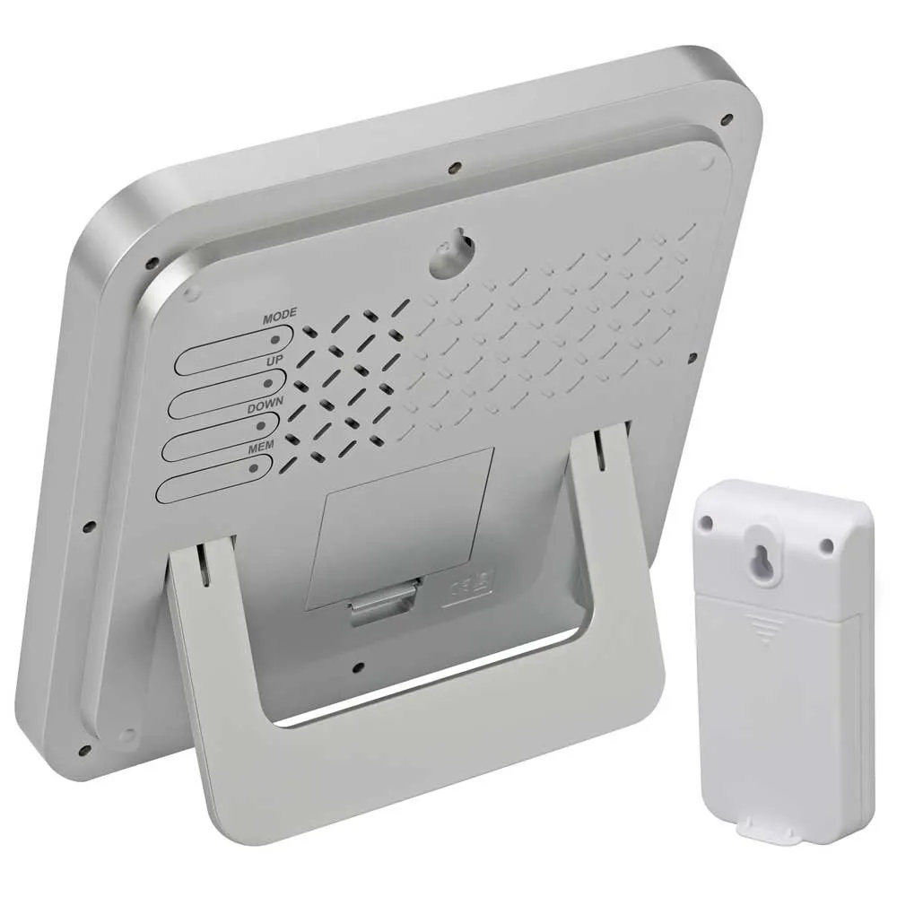 Bresser Mytime Værklokke, Silver, One Size Bresser Mytime Værklokke, Silver, One Size
