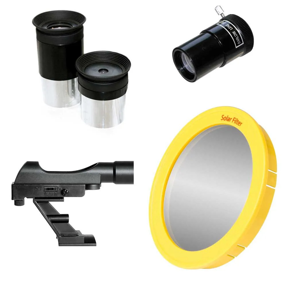Bresser Spica 130/1000 Eq3 Teleskop, Black, One Size