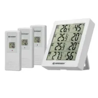 Bresser Temeo Higro Quadro 4 Termometer Og Hygrometer Bresser Temeo Higro Quadro 4 Termometer Og Hygrometer