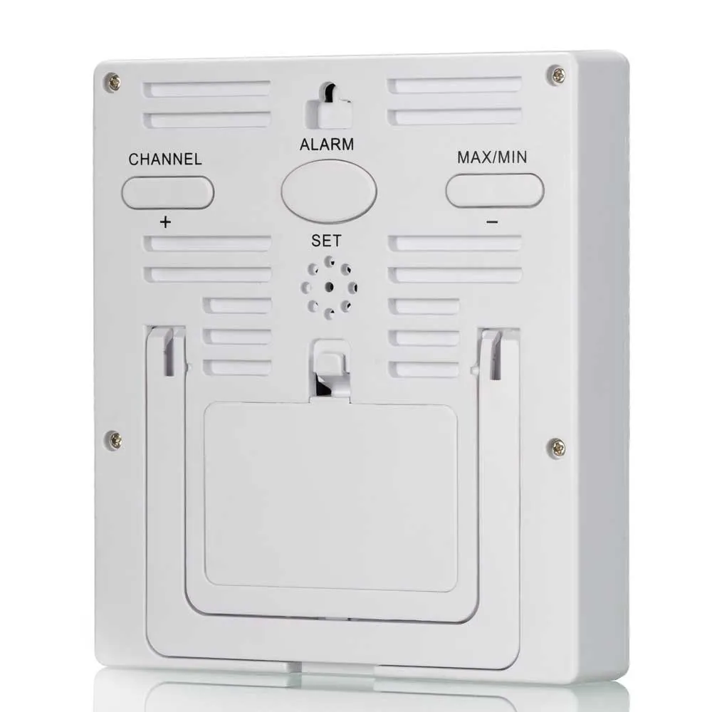 Bresser Temeo Higro Quadro 4 Termometer Og Hygrometer, White, One Size Bresser Temeo Higro Quadro 4 Termometer Og Hygrometer, White, One Size
