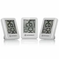 Bresser Temeo Termometer Og Hygrometer 3 Enheter Bresser Temeo Termometer Og Hygrometer 3 Enheter