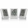 Bresser Temeo Termometer Og Hygrometer 3 Enheter, White, One Size