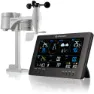 Bresser Wifi Clearview 7-in-1 Sensor Værstasjon, Black / white, One Size, EU Plug 220V
