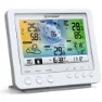 Bresser Wifi Color Weather Center 5in1 Profi Sensor Værstasjon, Black / grey, One Size, EU Plug 220V