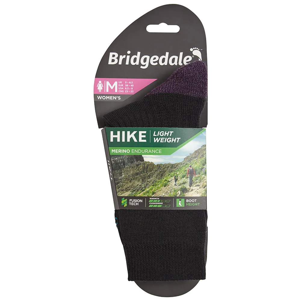 Bridgedale Lightweight Merino Performance Boot Sokker Bridgedale Lightweight Merino Performance Boot Sokker