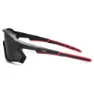 Briko Daintree Polariserte Solbriller, Black red, CAT3