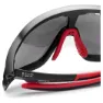 Briko Daintree Polariserte Solbriller, Black red, CAT3