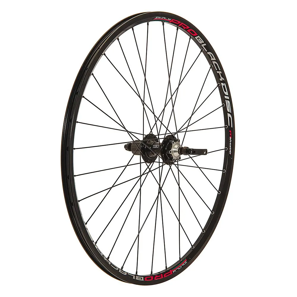 Brn 29´´ 6b Disc Terrengsykkel Forhjul, Black, 12 x 100mm