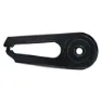 Brn 3/4 26 Frontbeskytter, Black, One Size
