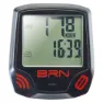 Brn 8 Function Wireless Sykkelcomputer, Black, One Size