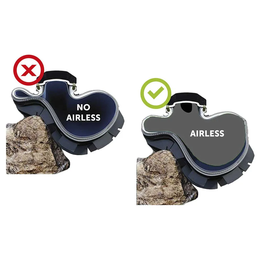 Brn Airless Gravel Punkteringsbeskyttende Skum, Black, 700, 25