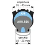 Brn Airless Gravel Punkteringsbeskyttende Skum, Black, 700, 25