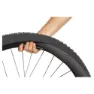 Brn Airless Gravel Punkteringsbeskyttende Skum, Black, 700, 25