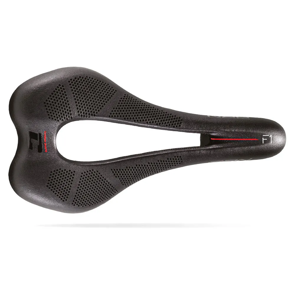 Brn Carbon Shape F1 Sykkelsete, Black, 130mm