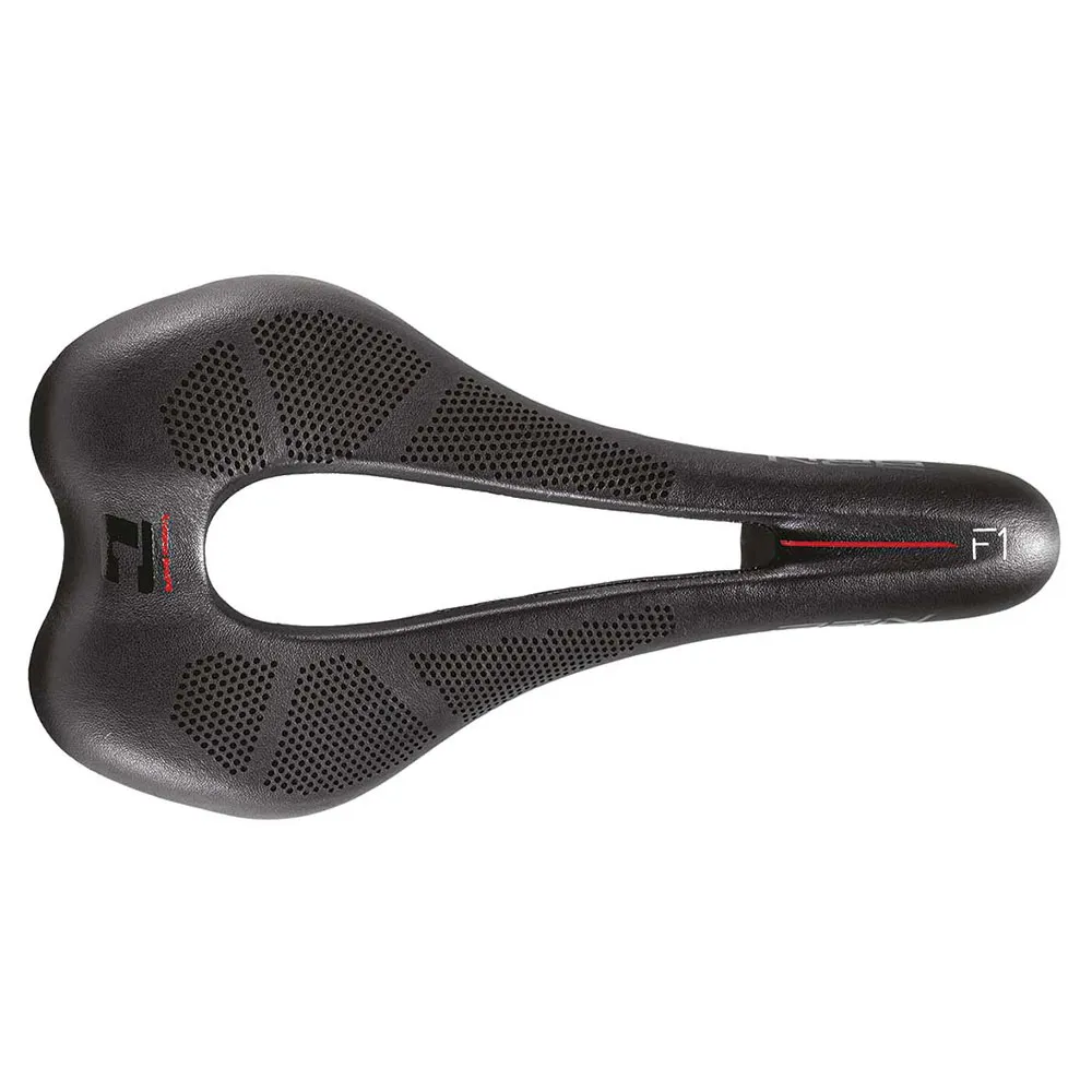 Brn Carbon Shape F1 Sykkelsete, Black, 130mm