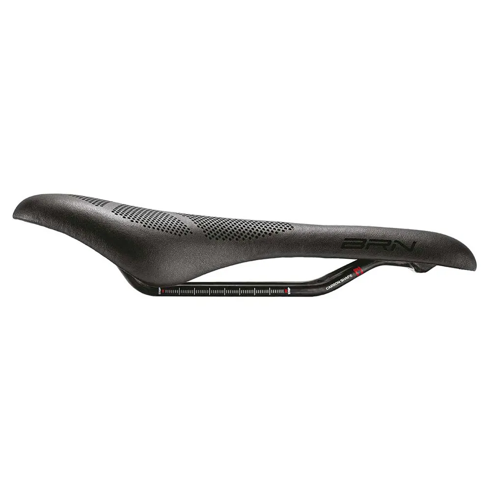 Brn Carbon Shape F1 Sykkelsete, Black, 130mm