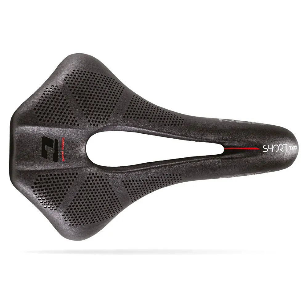 Brn Carbon Shape Short Max Sykkelsete, Black, 150mm