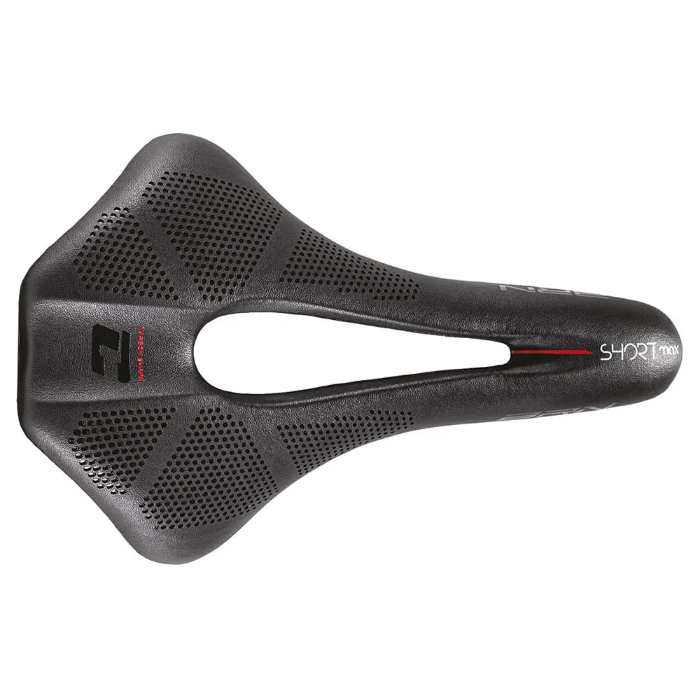 Brn Carbon Shape Short Max Sykkelsete, Black, 150mm