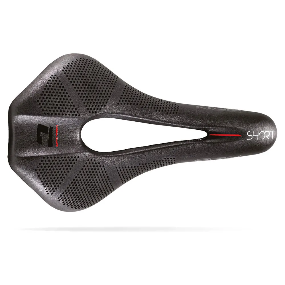Brn Carbon Shape Short Sykkelsete, Black, 130mm Brn Carbon Shape Short Sykkelsete, Black, 130mm