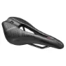 Brn Carbon Shape Short Sykkelsete, Black, 130mm