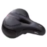 Brn Comfort Zone Relax Sykkelsete, Black, 225mm