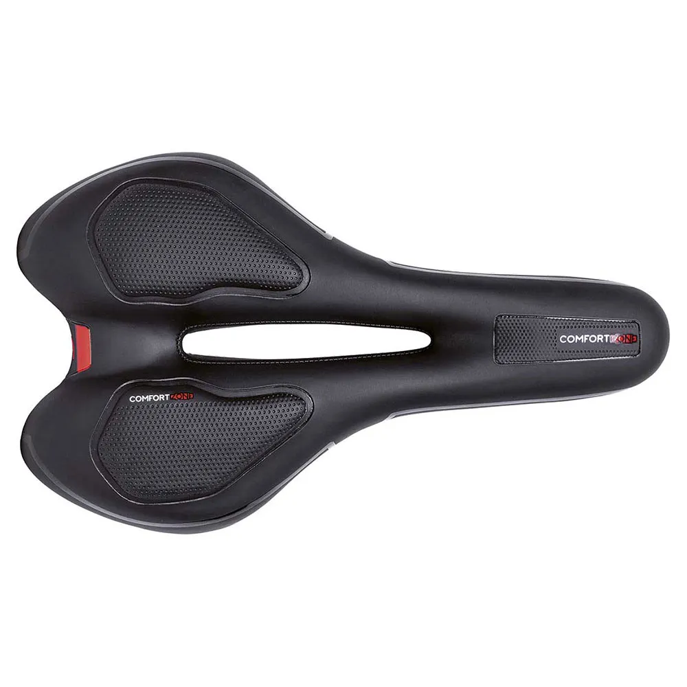 Brn Comfort Zone Sport Sykkelsete, Black, 160mm