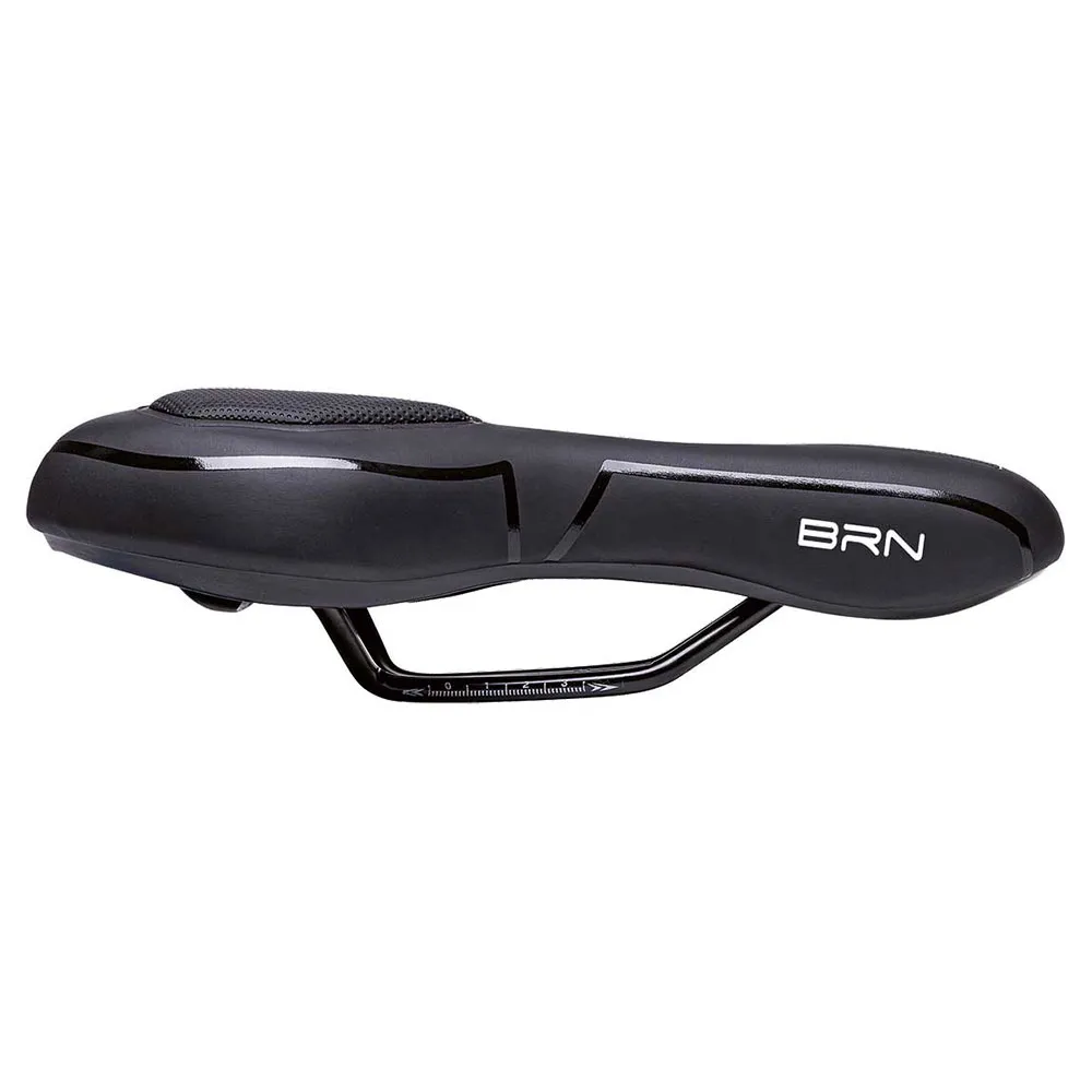 Brn Comfort Zone Sport Sykkelsete, Black, 160mm