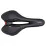 Brn Comfort Zone Sport Sykkelsete, Black, 160mm