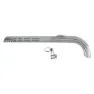 Brn Doble Frontbeskytter, Silver, One Size